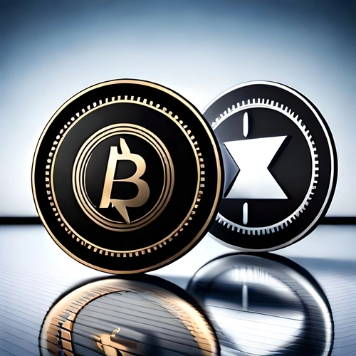 Dos piezas de altcoins
